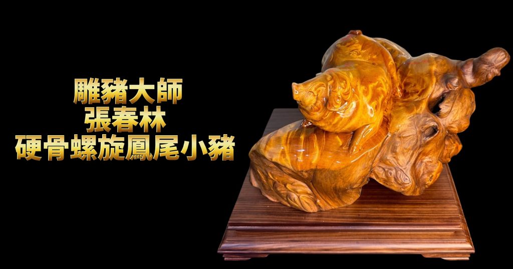 雕豬大師張春林—硬骨螺旋鳳尾瘤